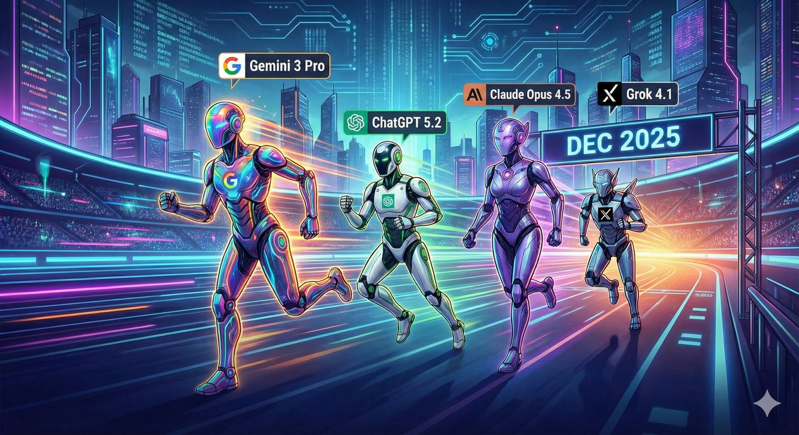 The AI Model Wars: Who Is Winning the “December 2025 Rush”?